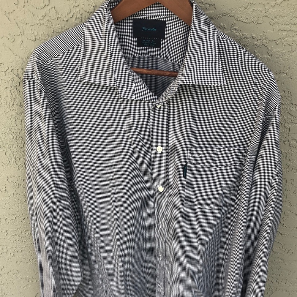 Faconnable Long Sleeve Shirt- XL